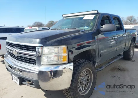 2008 Chevrolet Silverado 2500Hd Lt1 из США, поврежденный, VIN 1GCHK23K48F198094